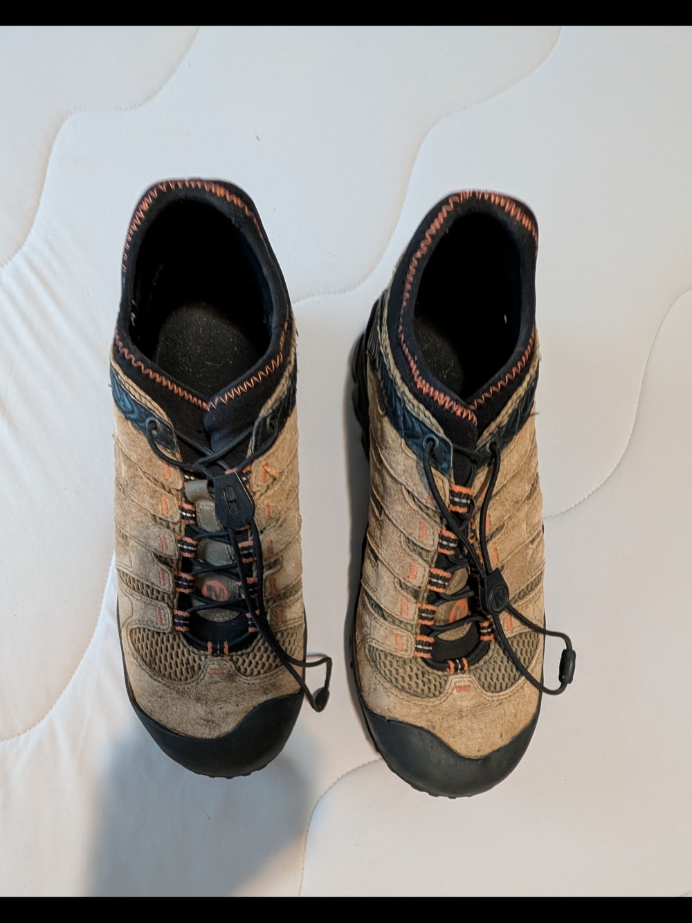Merrell Mens Size 11 Chameleon Stretch Boulder Hiking/Running/Trail Shoes Brown